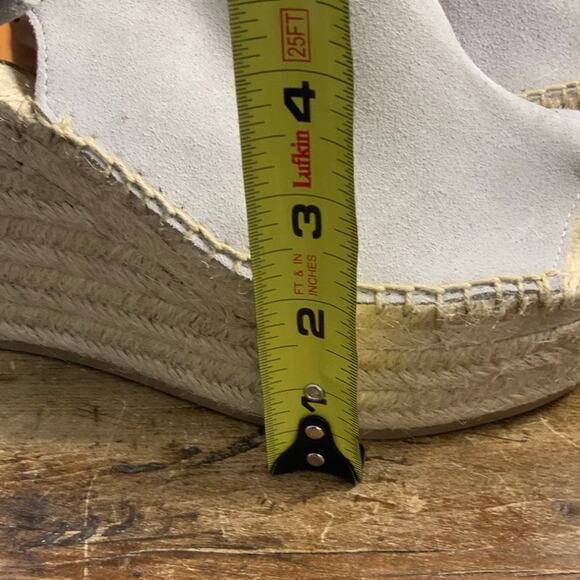 Anthropologie x Soludos Womens Seville Platform‎ Espadrille Sandals Gray 6.5 - Picture 7 of 10